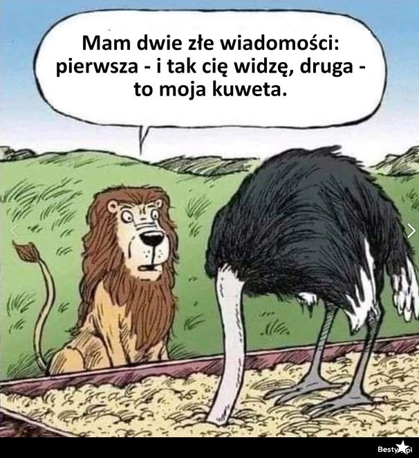 
    Dwie złe wiadomości 