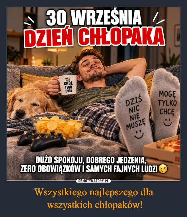 
    Wszystkiego najlepszego dla wszystkich chłopaków!