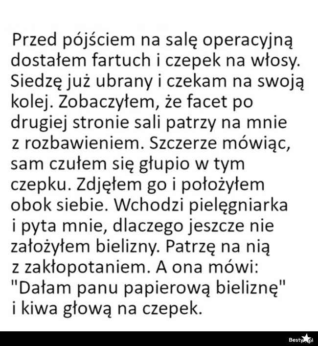 
    Niedoświadczony pacjent 