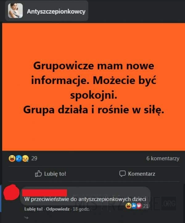 
    Antyszczepionkowcy
