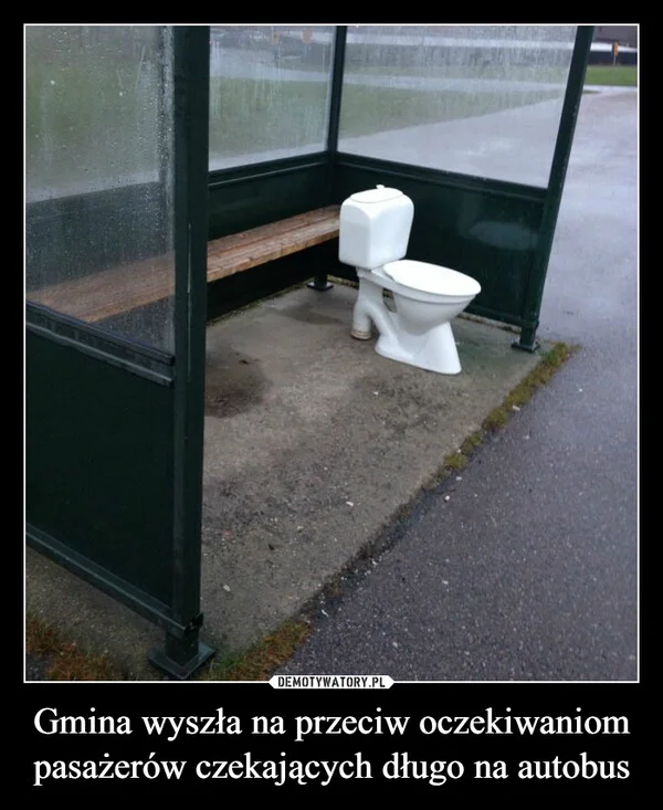 
    Gmina wyszła na przeciw oczekiwaniom pasażerów czekających długo na autobus