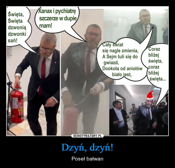 
    Dzyń, dzyń!