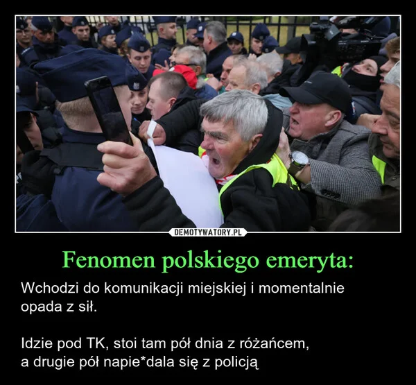 
    Fenomen polskiego emeryta:
