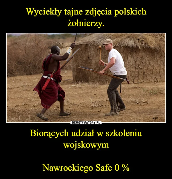 
    Wyciekły tajne zdjęcia polskich żołnierzy. Biorących udział w szkoleniu wojskowym Nawrockiego Safe 0 %