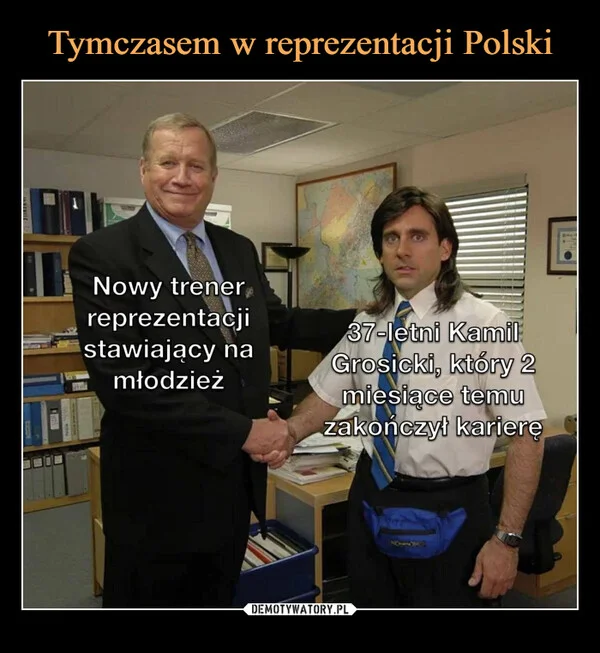 
    Tymczasem w reprezentacji Polski