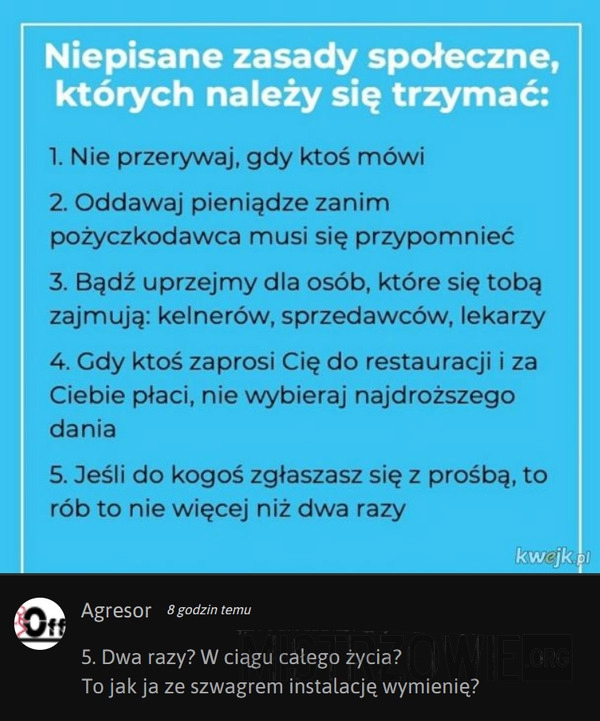 
    Zasady społeczne