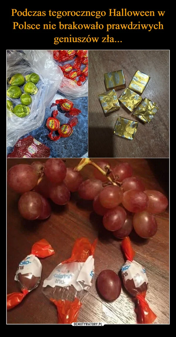 
    Podczas tegorocznego Halloween w Polsce nie brakowało prawdziwych geniuszów zła...