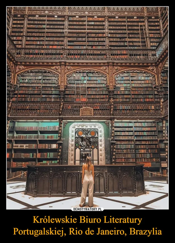 
    Królewskie Biuro Literatury Portugalskiej, Rio de Janeiro, Brazylia