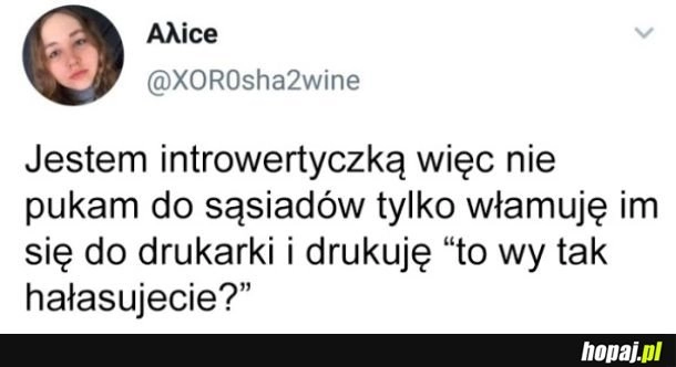 
    Z życia introwertyka