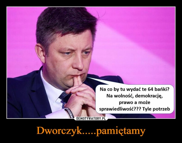 
    Dworczyk.....pamiętamy