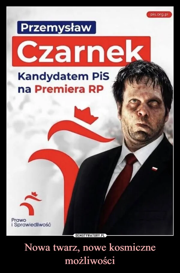 
    Nowa twarz, nowe kosmiczne możliwości