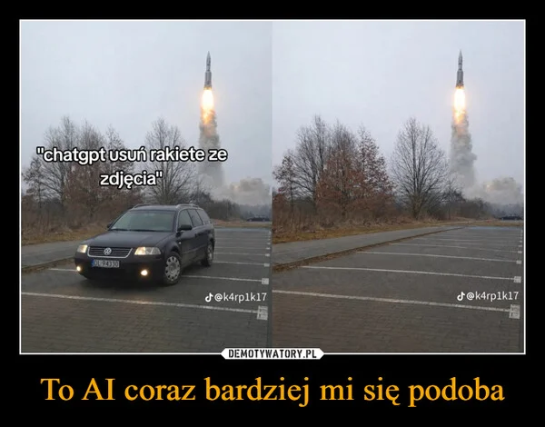 To AI coraz bardziej mi się podoba