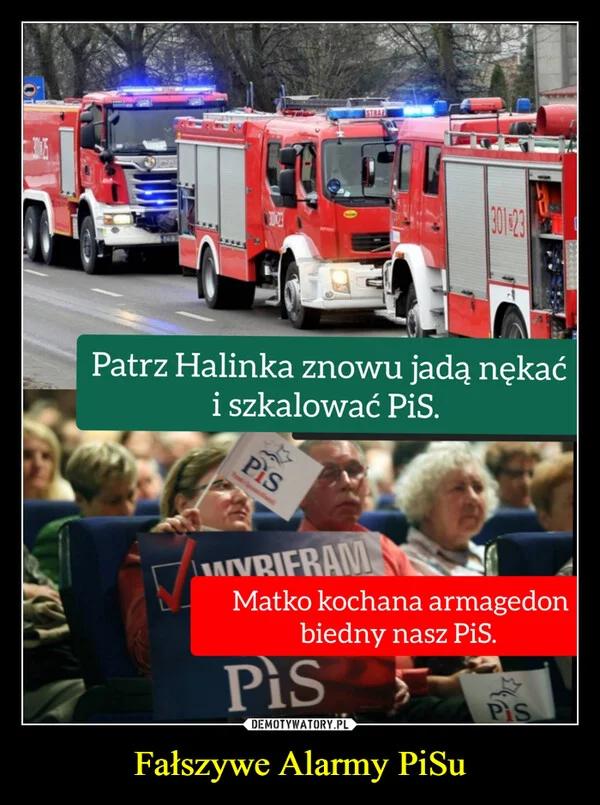 
    Fałszywe Alarmy PiSu