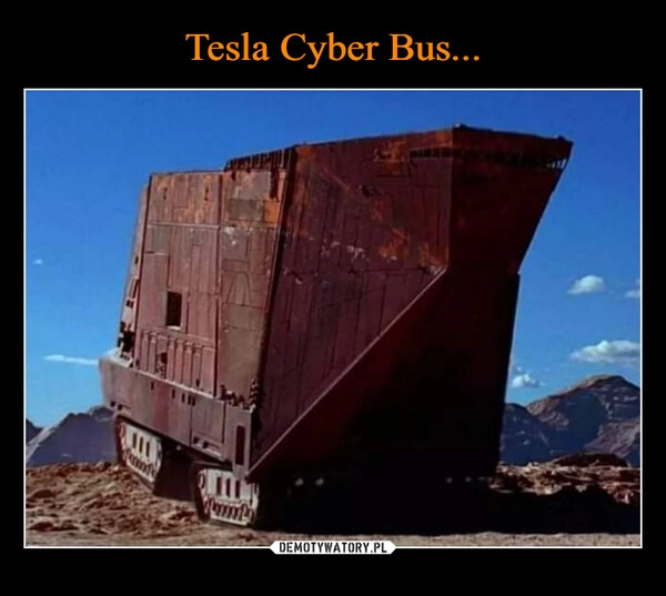 
    Tesla Cyber Bus...