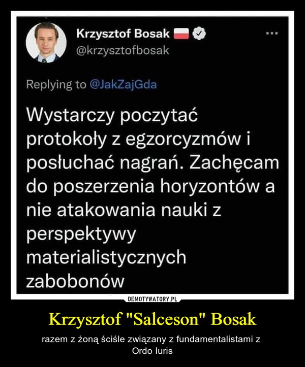 
    Krzysztof "Salceson" Bosak