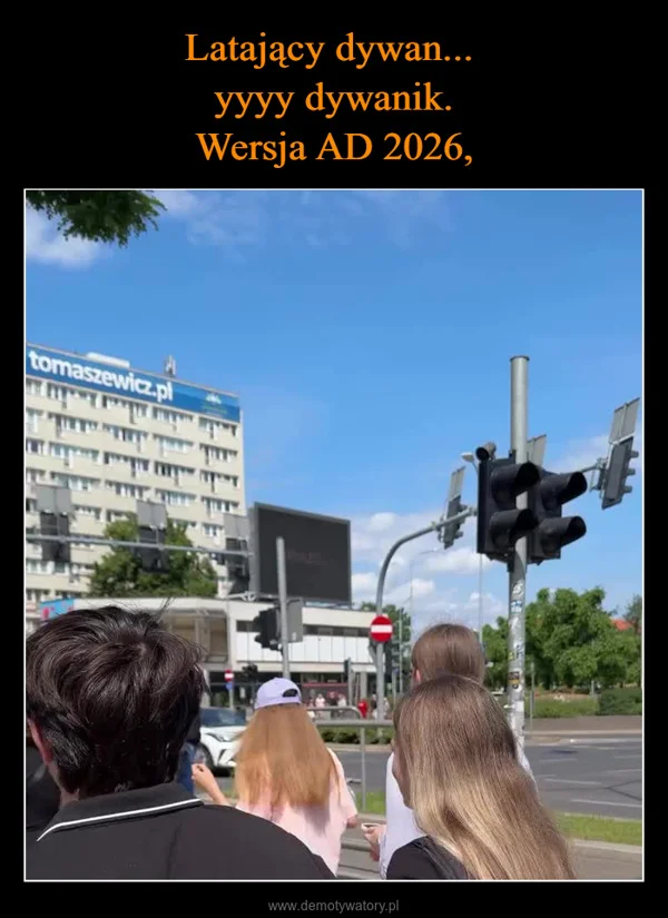 Latający dywan... yyyy dywanik. Wersja AD 2026,