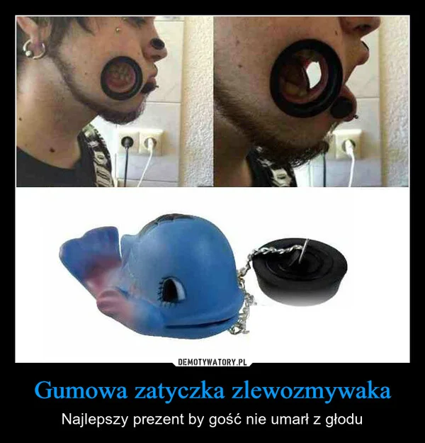
    Gumowa zatyczka zlewozmywaka