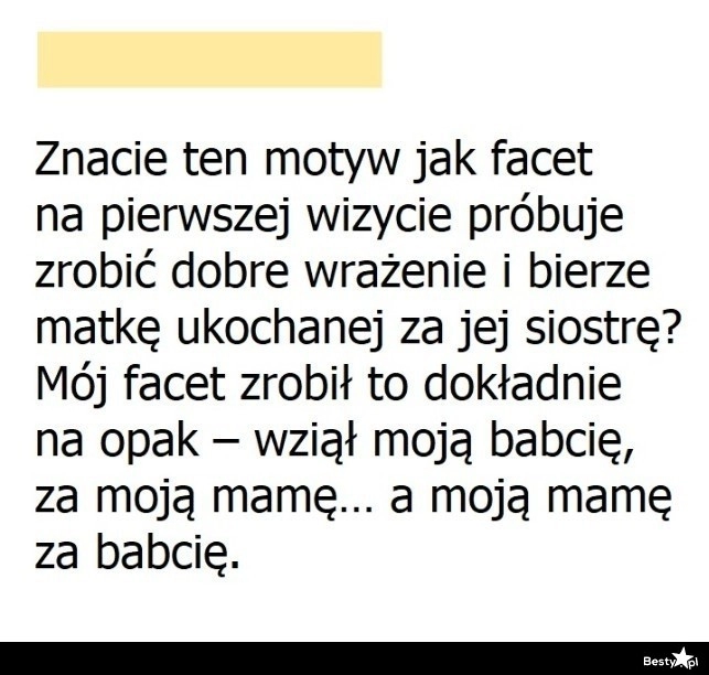 
    Pierwsze wrażenie 