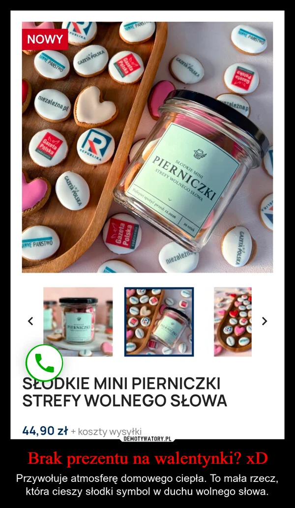 
    Brak prezentu na walentynki? xD