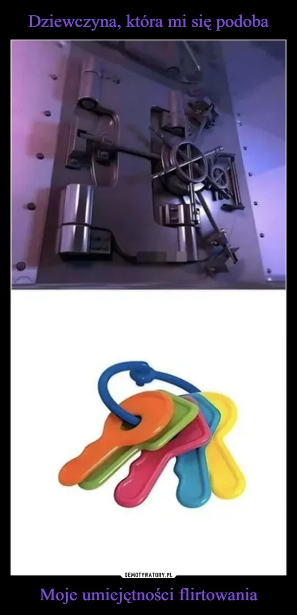 
    Dziewczyna, która mi się podoba Moje umiejętności flirtowania