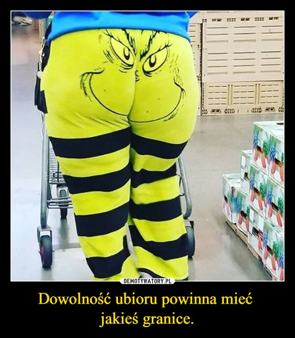 
    Dowolność ubioru powinna mieć jakieś granice.