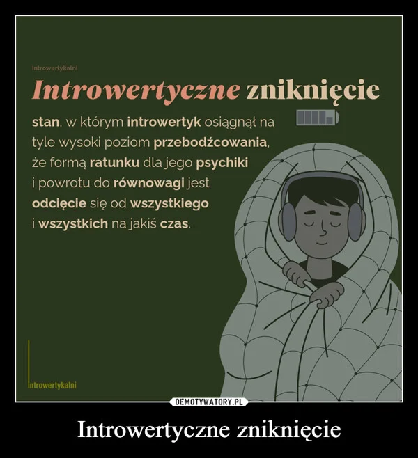 Introwertyczne zniknięcie