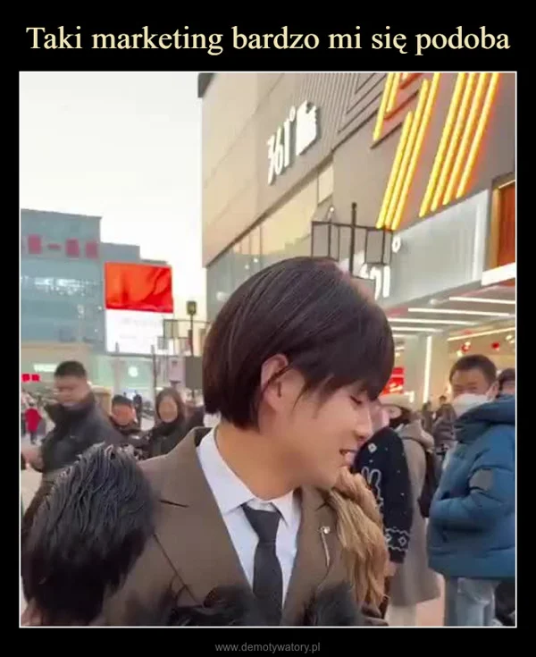 
    Taki marketing bardzo mi się podoba