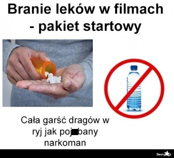 
    Branie leków w filmach 