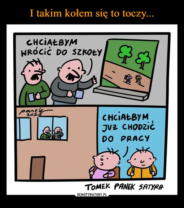
    I takim kołem się to toczy...