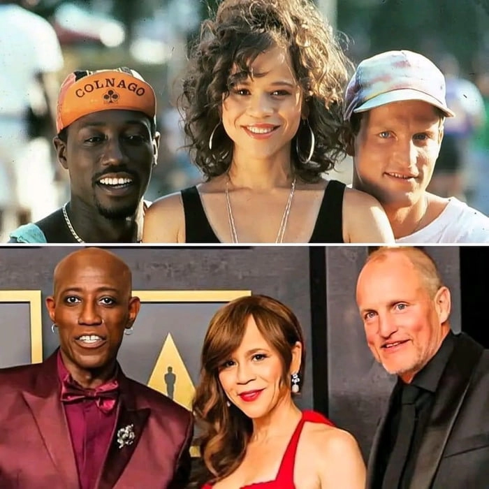 
    Wesley Snipes, Rosie Perez & Woody Harrelson -“ White Men Can't Jump” Reunion