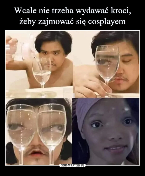 
    Wcale nie trzeba wydawać kroci, żeby zajmować się cosplayem