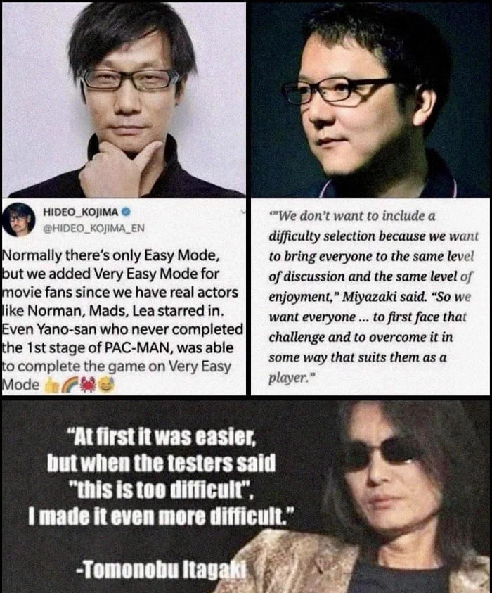 
    Choose your fighter in game development philosophy