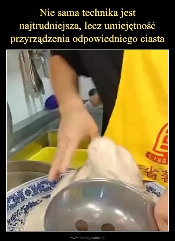 
    Nie sama technika jest najtrudniejsza, lecz umiejętność przyrządzenia odpowiedniego ciasta