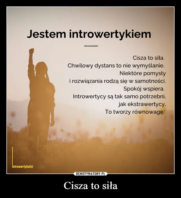 
    Cisza to siła