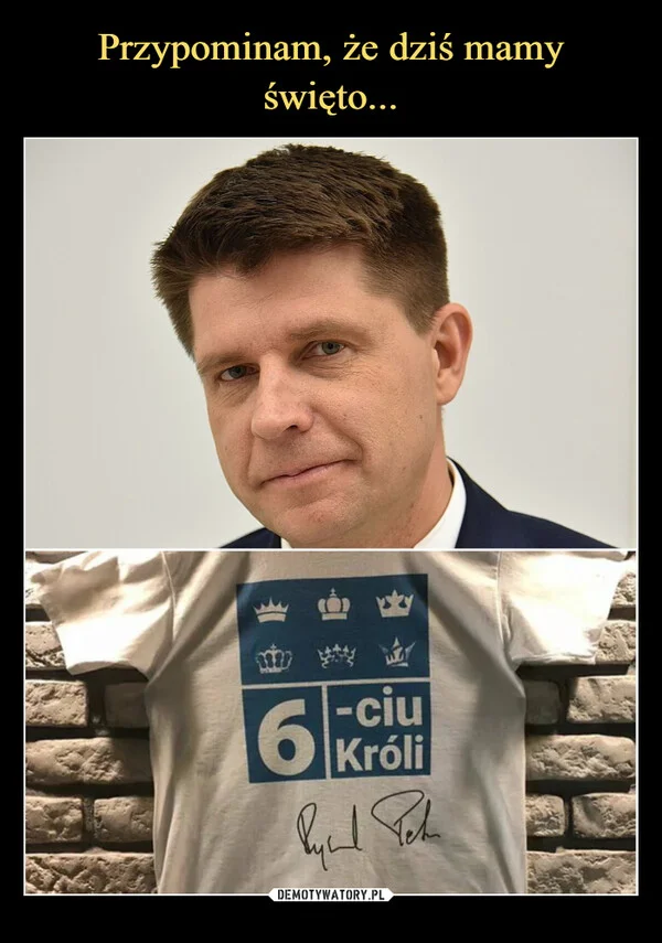 
    Przypominam, że dziś mamy święto...