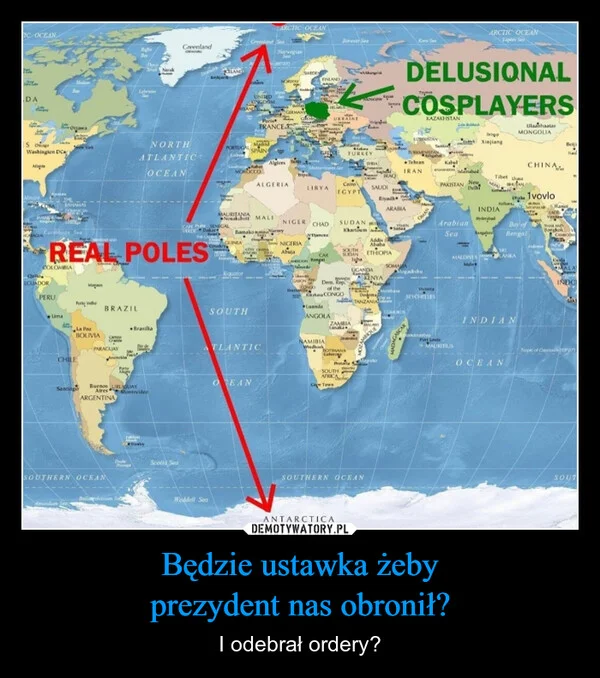 
    Będzie ustawka żeby prezydent nas obronił?