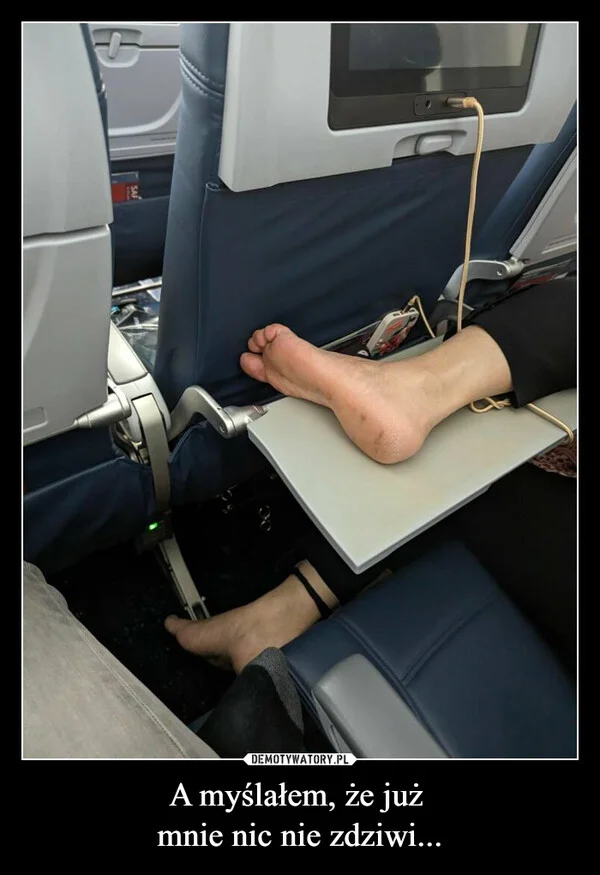 
    A myślałem, że już mnie nic nie zdziwi...