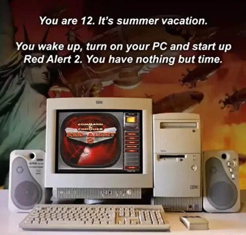
    That feeling of endless summer and a new game.