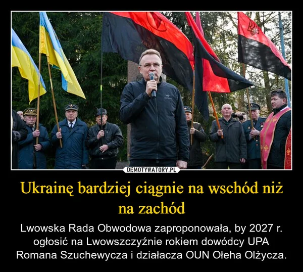 Ukrainę bardziej ciągnie na wschód niż na zachód