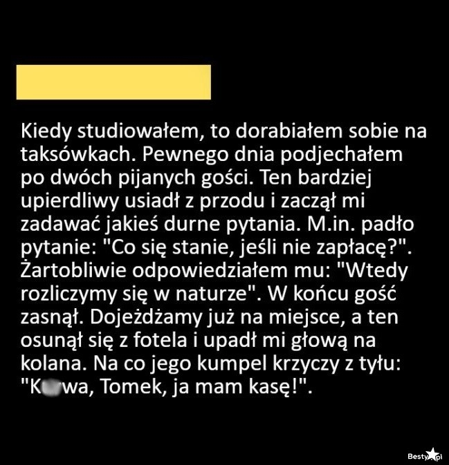 
    Sytuacja z pracy 