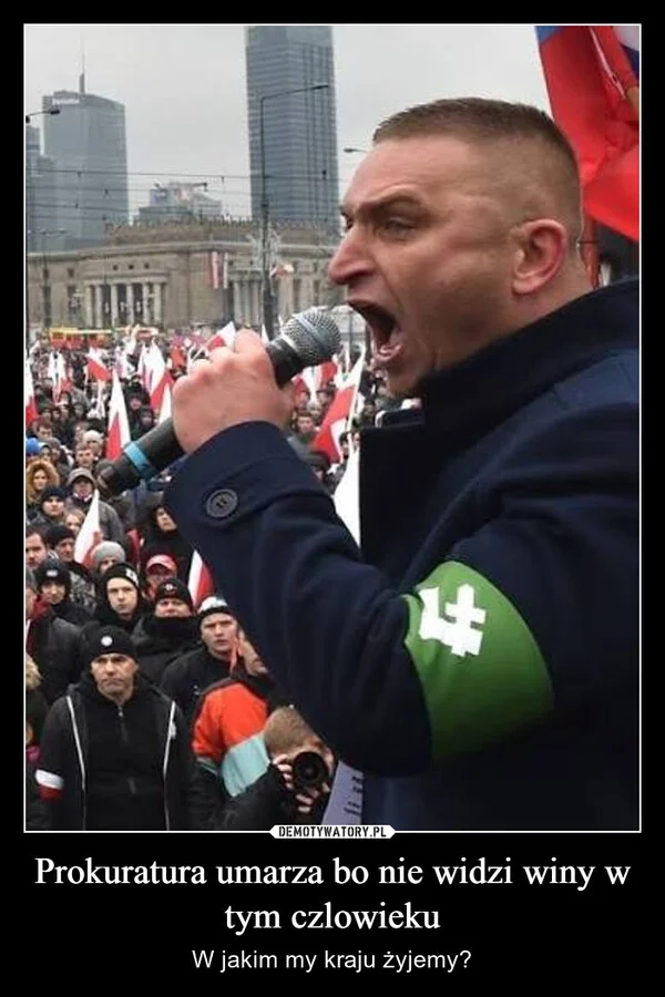 
    Prokuratura umarza bo nie widzi winy w tym czlowieku