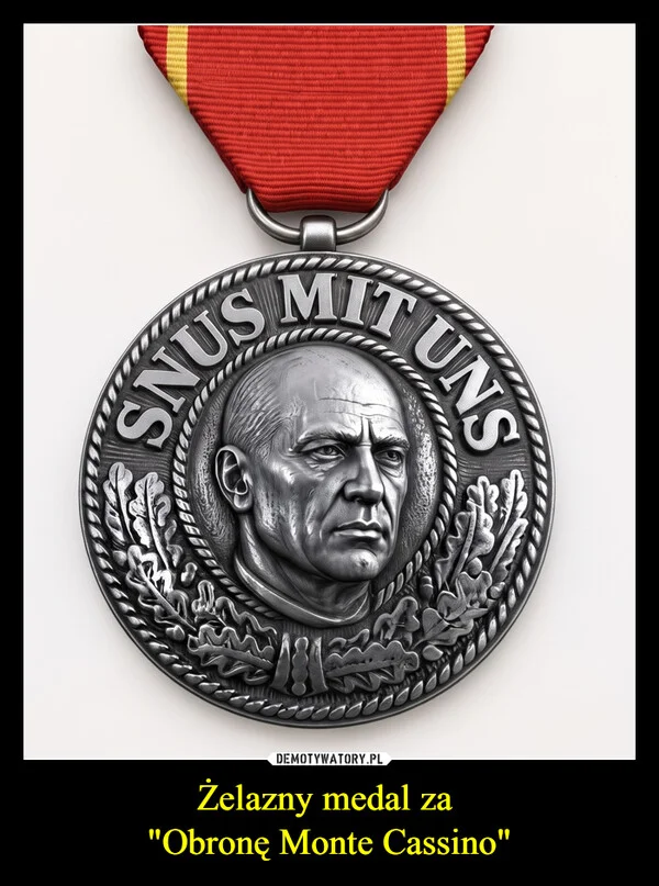 
    Żelazny medal za 