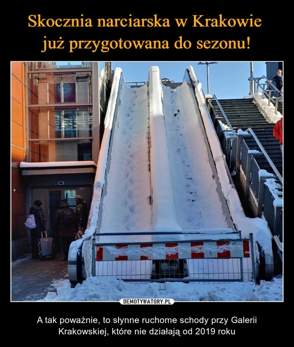 
    Skocznia narciarska w Krakowie 
już przygotowana do sezonu!