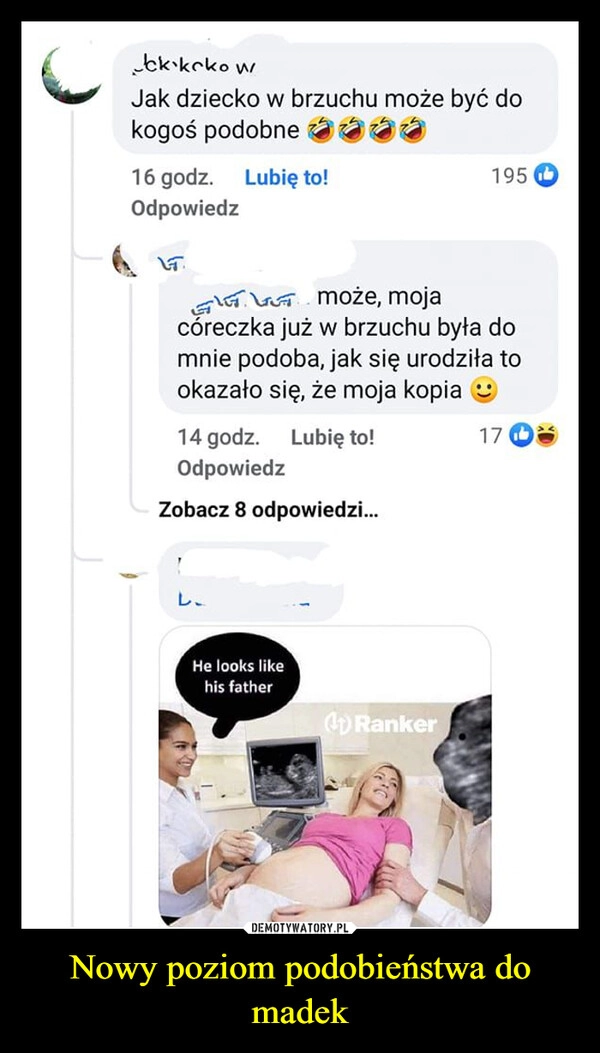 
    Nowy poziom podobieństwa do madek