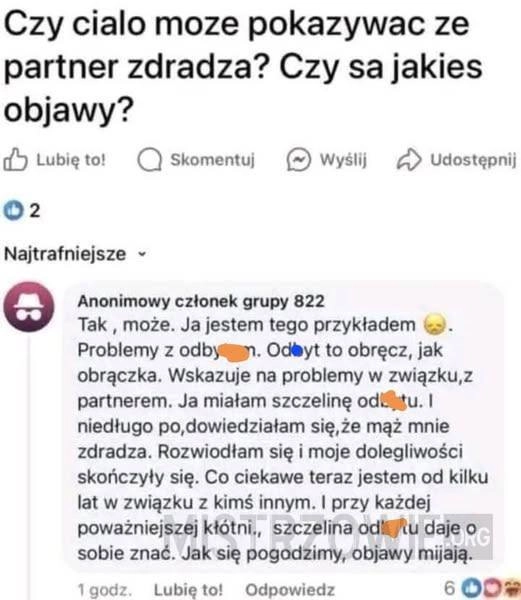 
    Odbyt prawdę ci powie