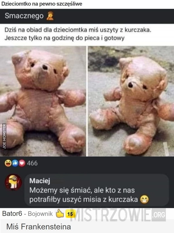 
    Dzieciomtko na pewno szczęśliwe