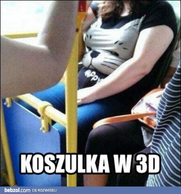 
    Koszulka 3D