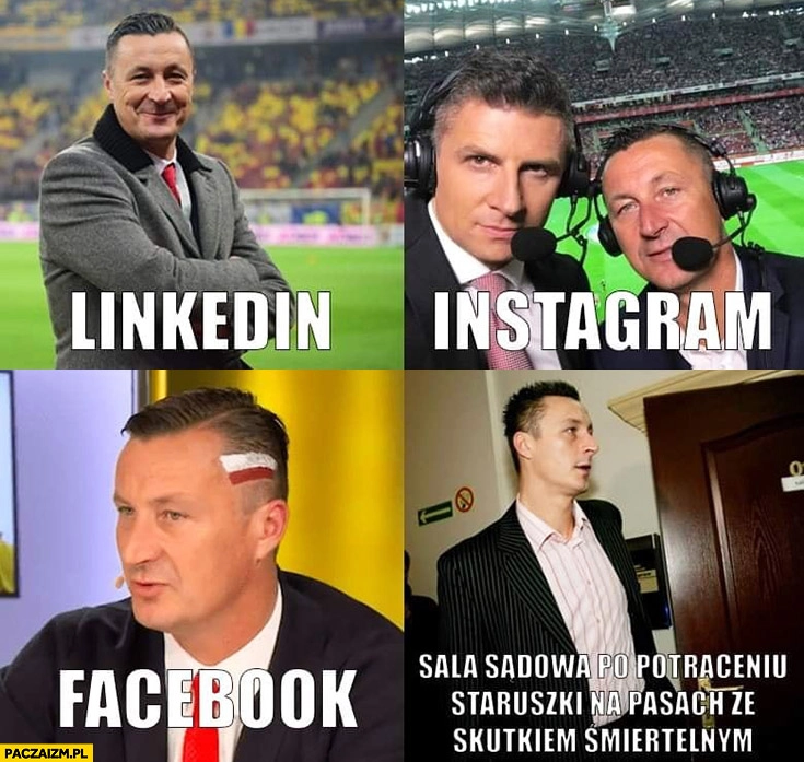 
    Tomasz Hajto zdjęcie na LinkedIn, instagram, facebook z sali sądowej po potrąceniu staruszki na pasach ze skutkiem śmiertelnym