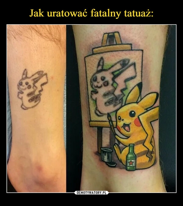 
    Jak uratować fatalny tatuaż: