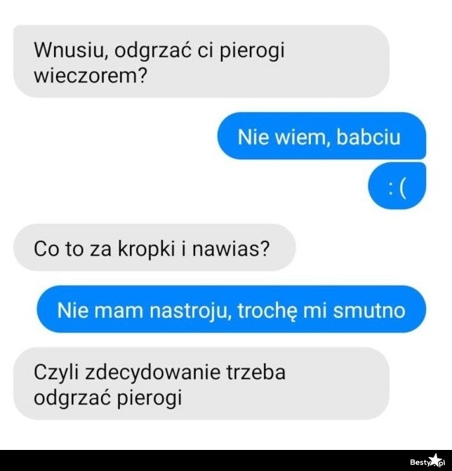 
    Pierogi na kolację 